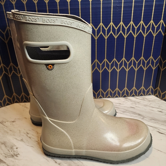 BOGS Kids Rubber Waterproof Rain Boot - Picture 2 of 11